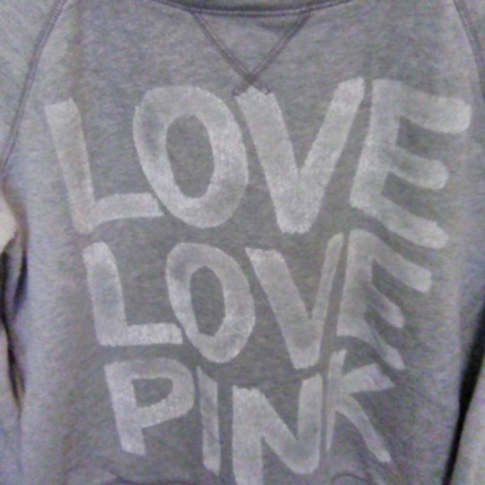 PINK scoop neck sweater